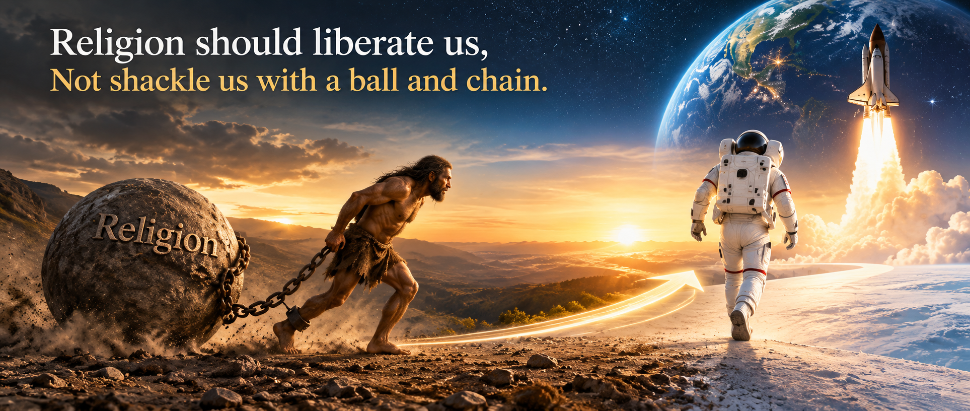 Religion should liberate us, not divide us